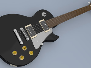 Electric Guitar 4K Model 3D