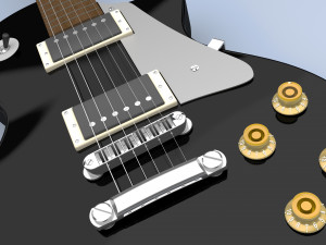 Electric Guitar 4K Model 3D