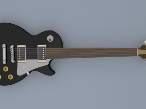 Electric Guitar 4K Model 3D