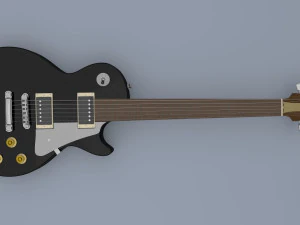 Electric Guitar 3D Model