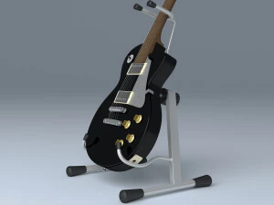 Electric Guitar 3D Model