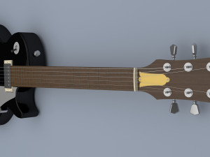 Electric Guitar 4K Model 3D