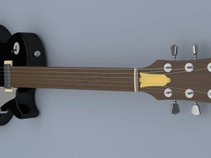 Electric Guitar 3D Model