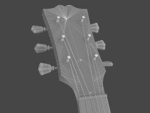 Electric Guitar 4K Model 3D