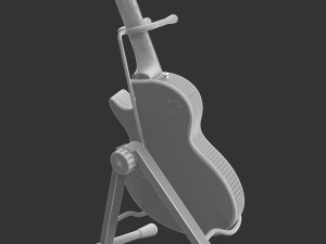 Electric Guitar 4K Model 3D