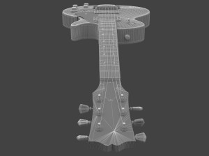 Electric Guitar 4K Model 3D