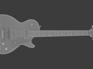 Electric Guitar 4K Model 3D