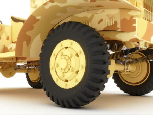 Military Jeep 3D Model