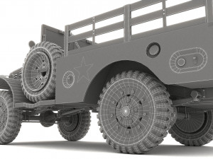 Military Jeep 4K Modelo 3D