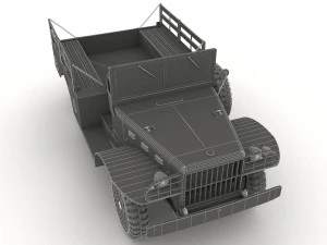 Military Jeep 3D Model