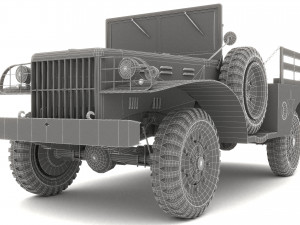 Military Jeep 4K Modelo 3D