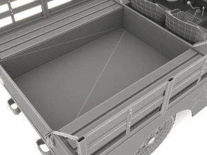 Military Jeep 3D Model