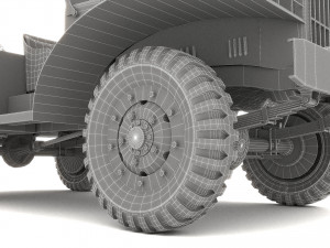 Military Jeep 4K Modelo 3D