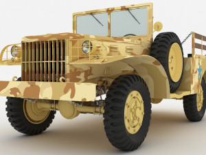 Military Jeep 4K Modelo 3D