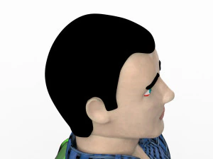 座っているマネキン 3Dモデル