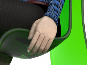 Sitting Manikin Modelo 3D