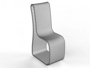 座っているマネキン 3Dモデル