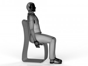 Sitting Manikin Modelo 3D