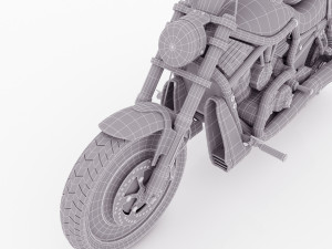 Chopper Biker 4 - 4K Modelo 3D