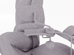 Chopper Biker 4 - 4K Modelo 3D
