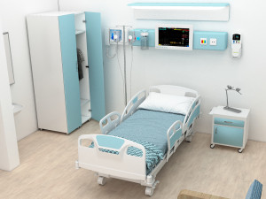 Hospital Room 5 3D Model