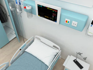 Hospital Room 5 3D Model
