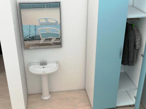 Hospital Room 5 3D Model