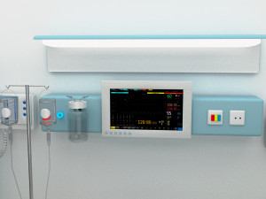 Hospital Room 5 - 4K Modelo 3D