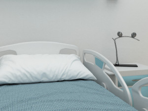 Hospital Room 5 - 4K Modelo 3D