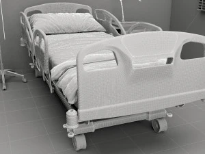 Hospital Room 5 3D Model