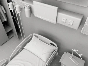 Hospital Room 5 3D Model
