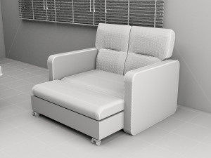 Hospital Room 5 - 4K Modelo 3D