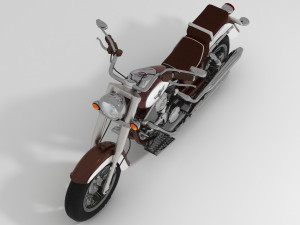 Chopper Biker 5 - 4K Model 3D