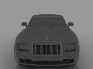 Royal Ghost 4K 3D Model
