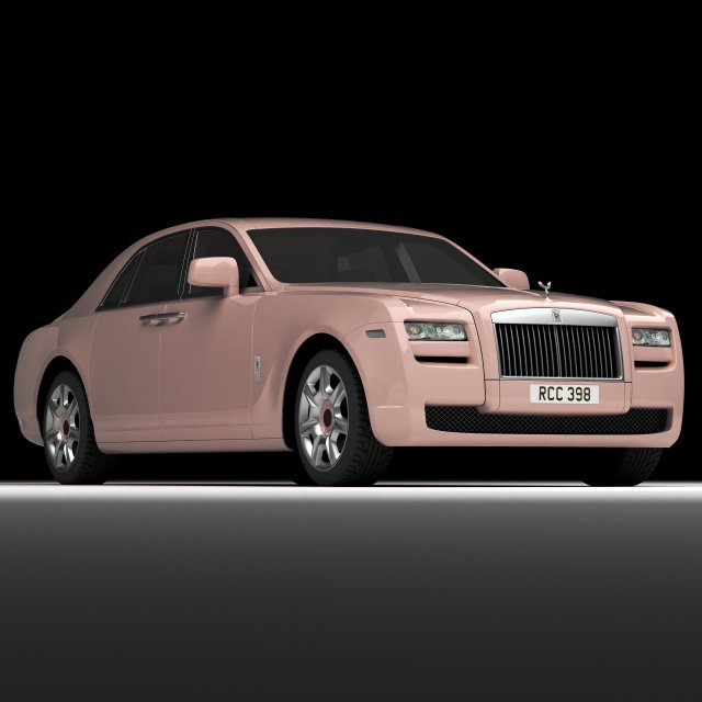 Royal Ghost 4K Model 3D .c4d .max .obj .3ds .fbx .stl .blend