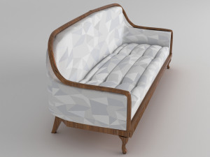 Sofa Moonlight 4K 3D 模型