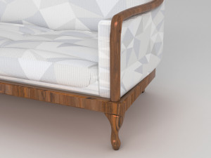 Sofa Moonlight 4K 3D 模型