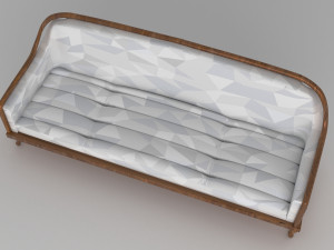 Sofa Moonlight 4K 3D 模型