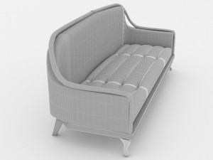 Sofa Moonlight 4K 3D 模型