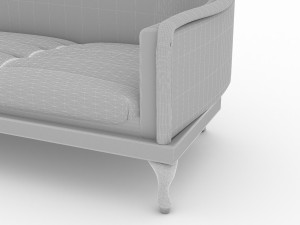 Sofa Moonlight 4K 3D 模型