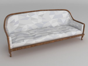 Sofa Moonlight 4K 3D Model