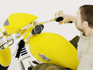 Chopper Biker 6 - 4K Model 3D
