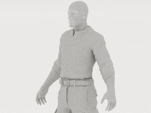 Chopper Biker 6 - 4K Model 3D