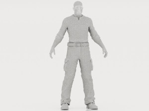 Chopper Biker 6 - 4K Model 3D