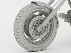 Chopper Biker 6 - 4K Model 3D