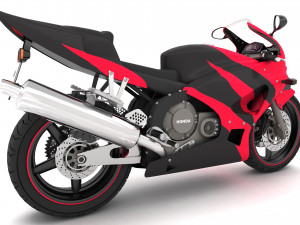 Honda CBR Motorbike 4K 3D Model