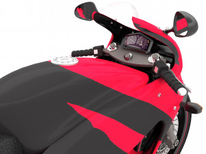 Honda CBR Motorbike 4K 3D Model