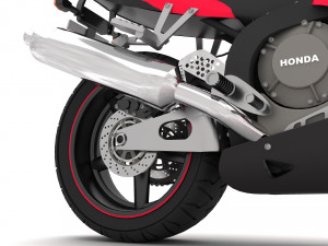 Honda CBR Motorbike 4K 3D Model