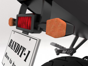 Honda CBR Motorbike 4K 3D Model