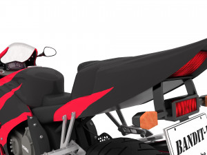 Honda CBR Motorbike 4K 3D Model